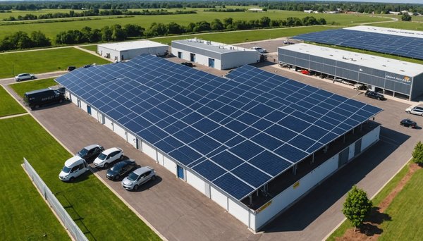 Projet d'énergies renouvelables : solutions solaires, stockage et ev
